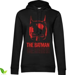 The Batman Layered Logo Girls Hoodie