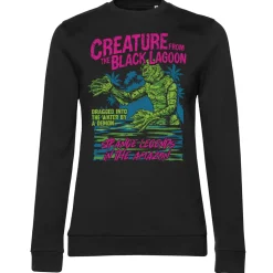 The Creature From The Black Lagoon Girly Sweatshirt