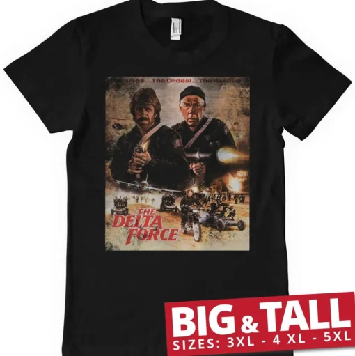 The Delta Force Vintage Poster Big & Tall T-Shirt