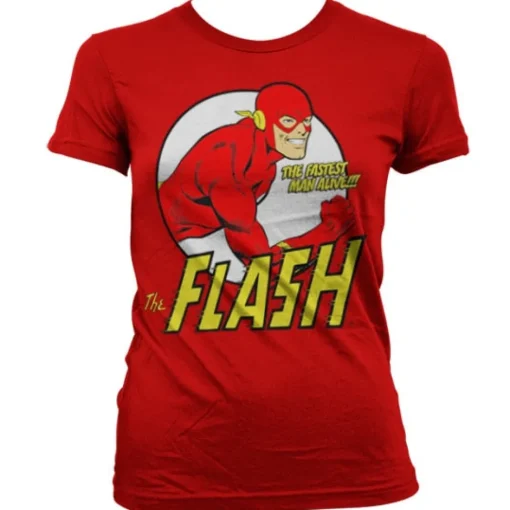 The Flash - Fastest Man Alive Girly T-Shirt
