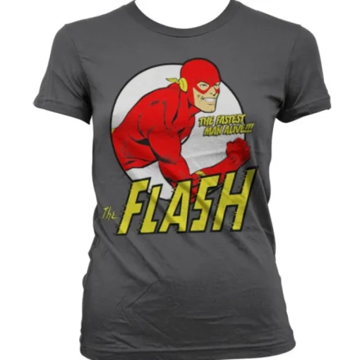 The Flash - Fastest Man Alive Girly T-Shirt