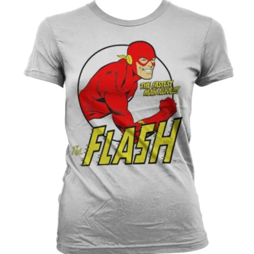 The Flash - Fastest Man Alive Girly T-Shirt