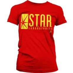 The Flash - Star Laboratories Girly T-Shirt