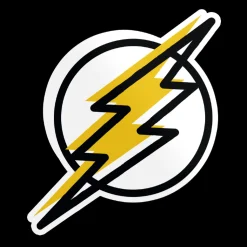 The Flash Doodle Logo Sticker