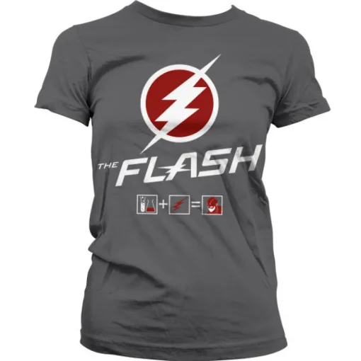 The Flash Riddle Girly T-Shirt