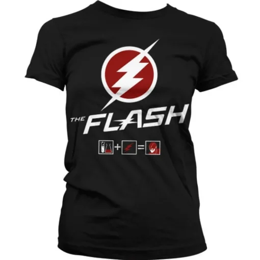 The Flash Riddle Girly T-Shirt