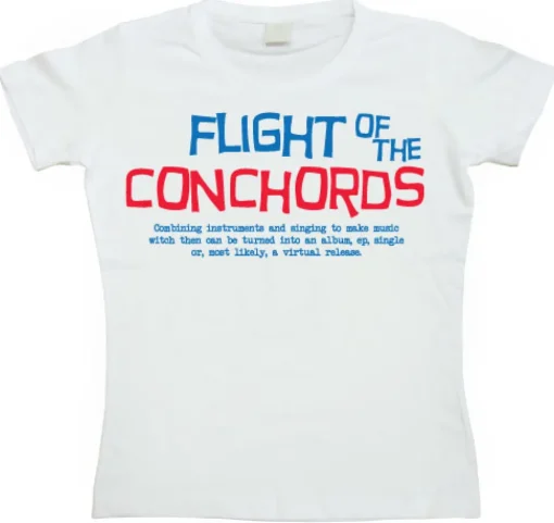 The Flight Of The Conchords Girly T-shirt