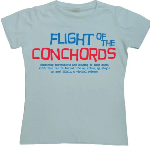 The Flight Of The Conchords Girly T-shirt