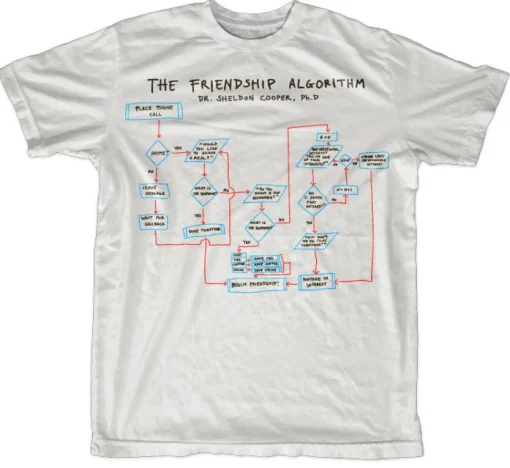 The Friendship Algorithm T-Shirt
