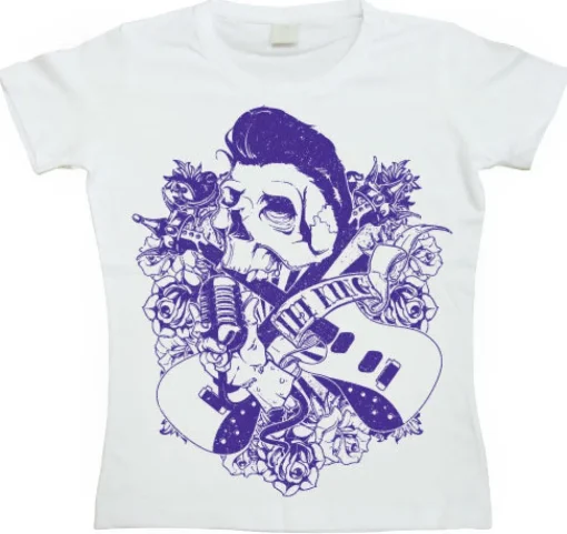 The King Is Dead Girly T-shirt