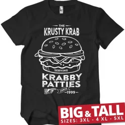 The Krusty Krab Serving Krabby Patties Big & Tall T-Shirt