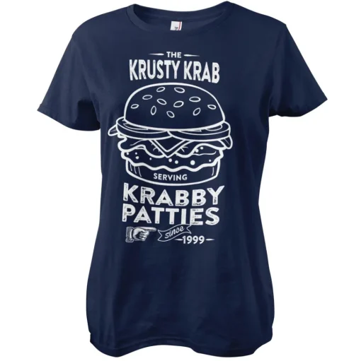 The Krusty Krab Serving Krabby Patties Girly Tee