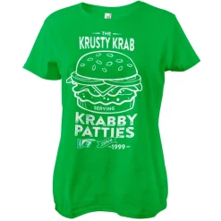 The Krusty Krab Serving Krabby Patties Girly Tee