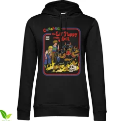 The Lil' Puppy From Hell Girly Hoodie