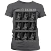 The Many Moods Of Batman Girly Tee