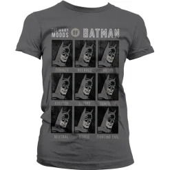 The Many Moods Of Batman Girly Tee