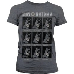 The Many Moods Of Batman Girly Tee