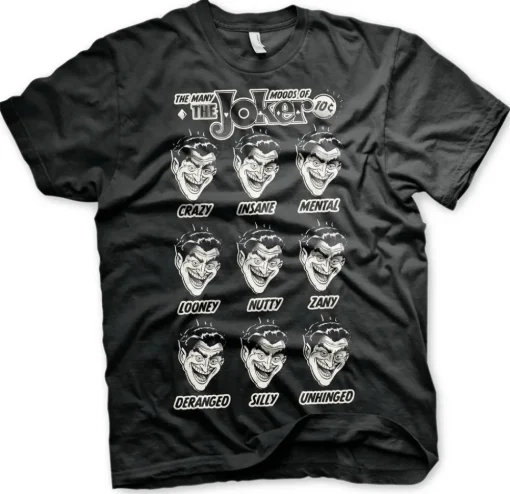 The Many Moods Of The Joker T-Shirt