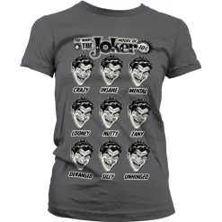 The Many Moods Of The Joker Girly Tee