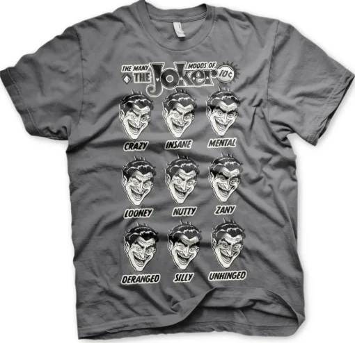 The Many Moods Of The Joker T-Shirt