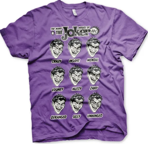 The Many Moods Of The Joker T-Shirt