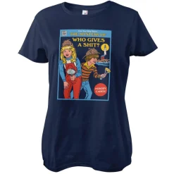 The Mystery Of Who Gives A Sh*t Girly Tee