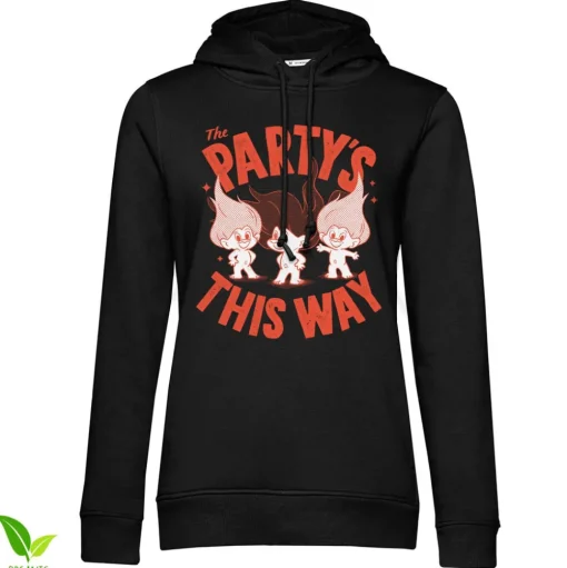 The Party's This Way Girls Hoodie