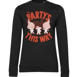 The Party's This Way Girly Sweatshirt
