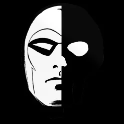 The Phantom Icon Head Sticker