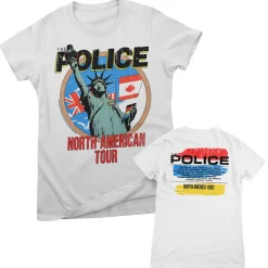 The Police - North American Tour Girly Tee