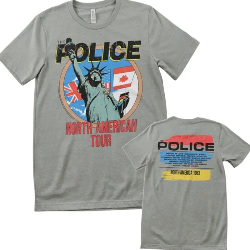 The Police - North American Tour T-Shirt