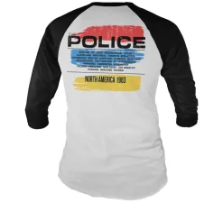 The Police - North American Tour Baseball Long Sleeve Tee
