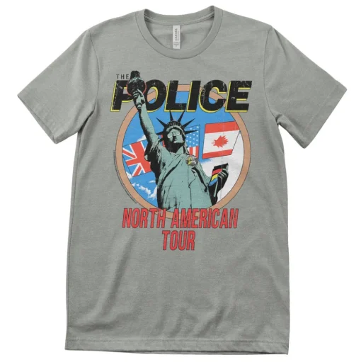 The Police - North American Tour T-Shirt
