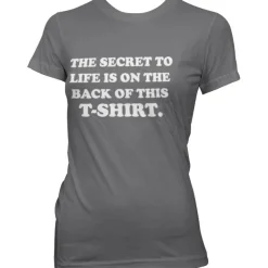 The Sercret To Life! Girly Tee