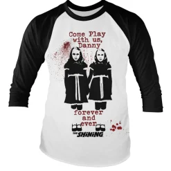 The Shining - Come Play Long Sleeve Baseball Tee