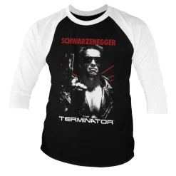 The Terminator Poster Baseball 3/4 Sleeve Tee
