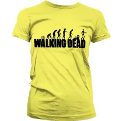 The Walking Dead Evolution Girly T-Shirt