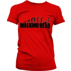 The Walking Dead Evolution Girly T-Shirt
