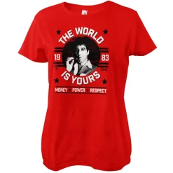 The World Is Yours Girly Tee