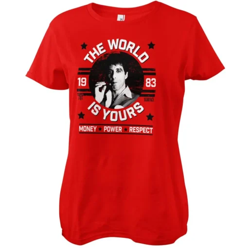The World Is Yours Girly Tee