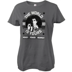 The World Is Yours Girly Tee