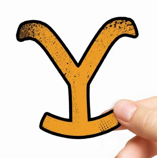 The Yellowstone Brand Sticker