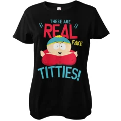 These Are Real Fake Titties Girly Tee