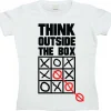 Think Outside The Box Girly T- shirt