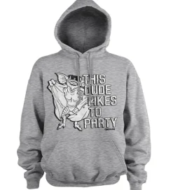 This Dude Likes To Party Hoodie
