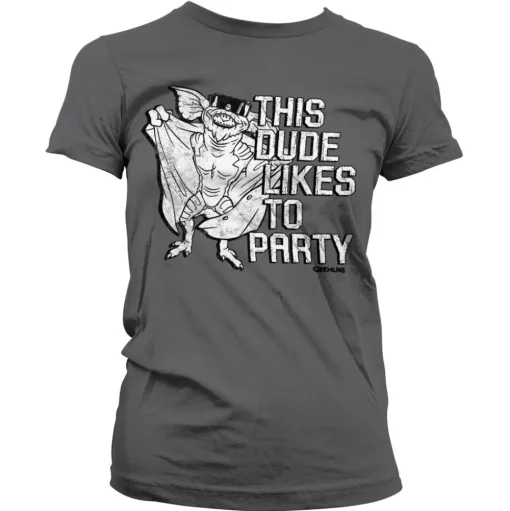This Dude Likes To Party Girly Tee