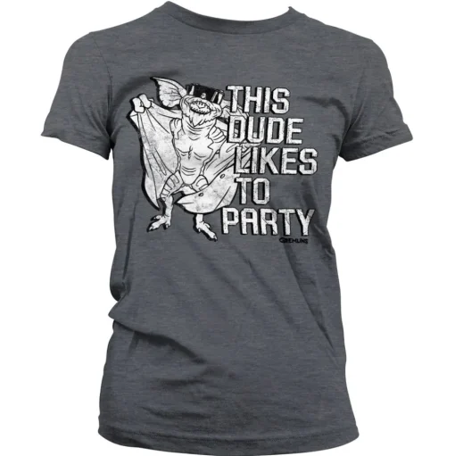 This Dude Likes To Party Girly Tee