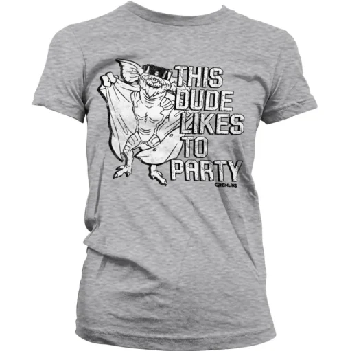 This Dude Likes To Party Girly Tee
