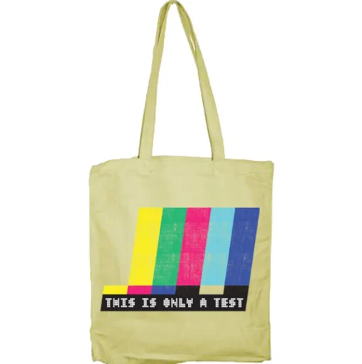 This Is Only A Test Tote Bag
