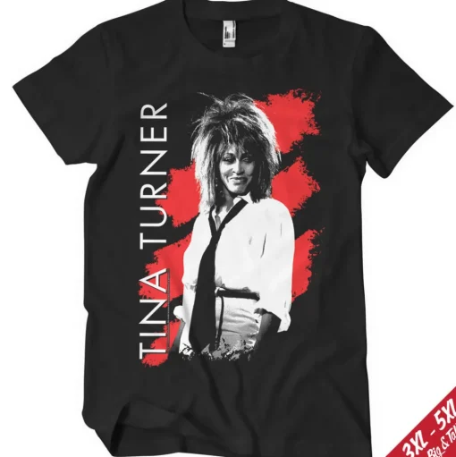 Tina Turner Tie Big & Tall T-Shirt